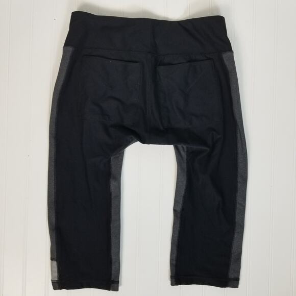 Jofit Capri Workout Pant Back Pockets Black SM - Picture 3 of 8